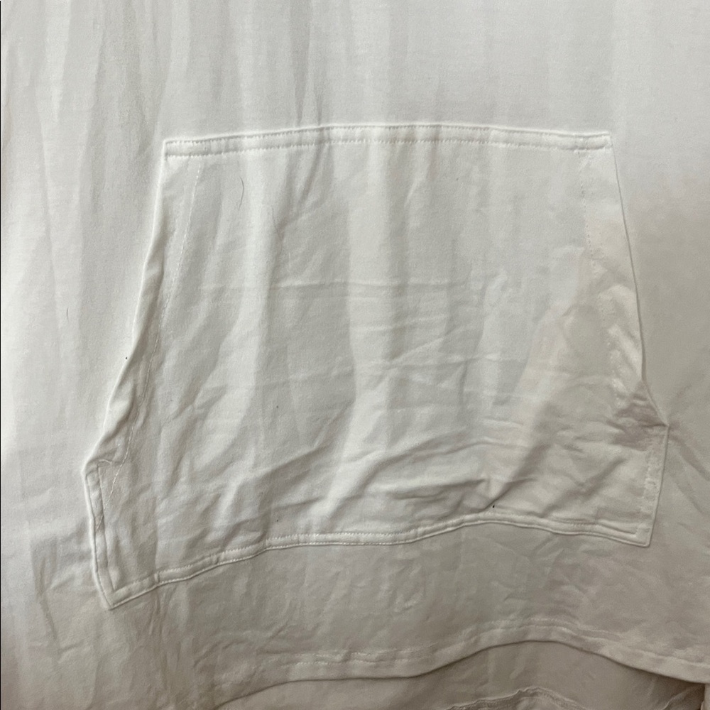 LuLaRoe Cream Hooded Top - Picture 4 of 5